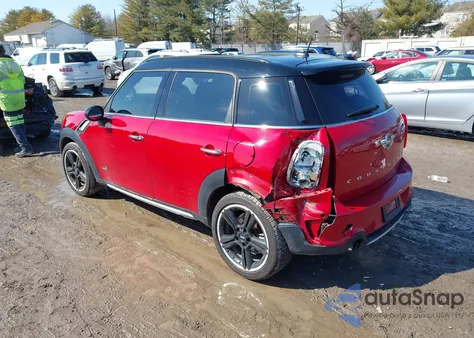 2015 Mini Countryman Cooper S from USA, damaged, VIN WMWZC5C52FWP44947
